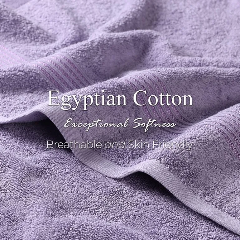 SUPERIOR® Heritage Collection | Luxury Egyptian Cotton 8-pc. Quick Dry Bath Towel Set