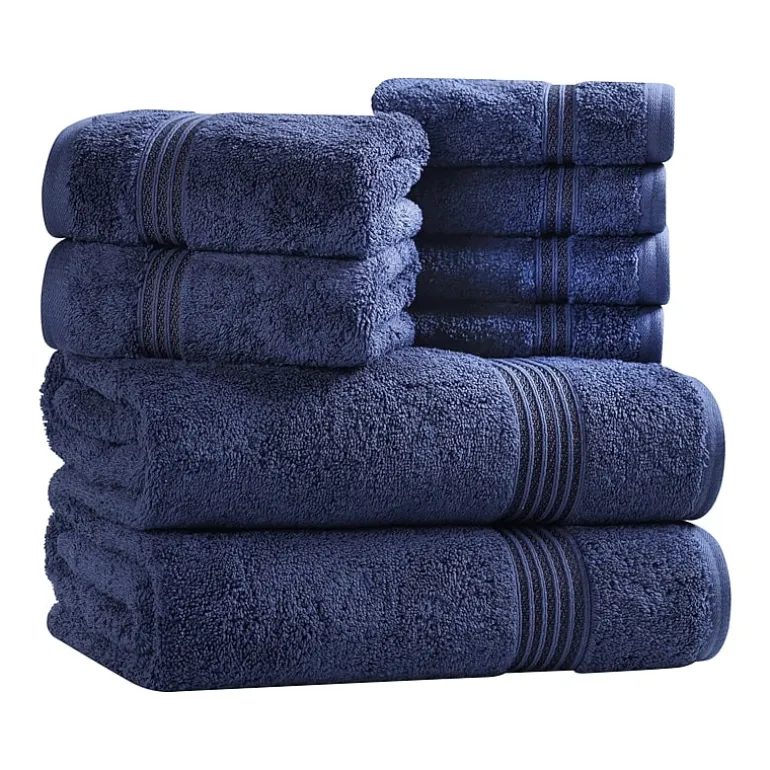 SUPERIOR® Heritage Collection | Luxury Egyptian Cotton 8-pc. Quick Dry Bath Towel Set
