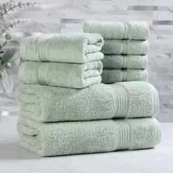 SUPERIOR® Heritage Collection | Luxury Egyptian Cotton 8-pc. Quick Dry Bath Towel Set