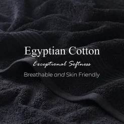 SUPERIOR® Heritage Collection | Luxury Egyptian Cotton 8-pc. Quick Dry Bath Towel Set