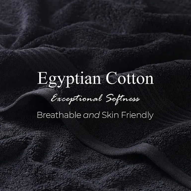 SUPERIOR® Heritage Collection | Luxury Egyptian Cotton 8-pc. Quick Dry Bath Towel Set