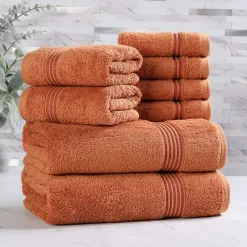 SUPERIOR® Heritage Collection | Luxury Egyptian Cotton 8-pc. Quick Dry Bath Towel Set