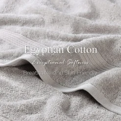 SUPERIOR® Heritage Collection | Luxury Egyptian Cotton 8-pc. Quick Dry Bath Towel Set