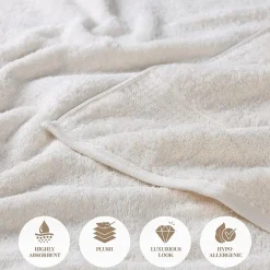 SUPERIOR® Heritage Collection | Luxury Egyptian Cotton 8-pc. Quick Dry Bath Towel Set