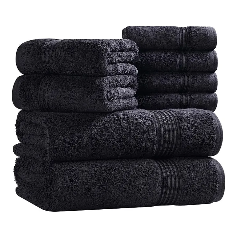 SUPERIOR® Heritage Collection | Luxury Egyptian Cotton 8-pc. Quick Dry Bath Towel Set