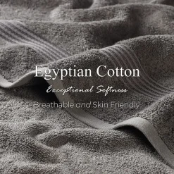 SUPERIOR® Heritage Collection | Luxury Egyptian Cotton 8-pc. Quick Dry Bath Towel Set