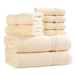SUPERIOR® Heritage Collection | Luxury Egyptian Cotton 8-pc. Quick Dry Bath Towel Set