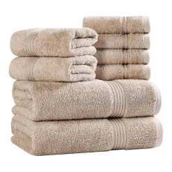 SUPERIOR® Heritage Collection | Luxury Egyptian Cotton 8-pc. Quick Dry Bath Towel Set