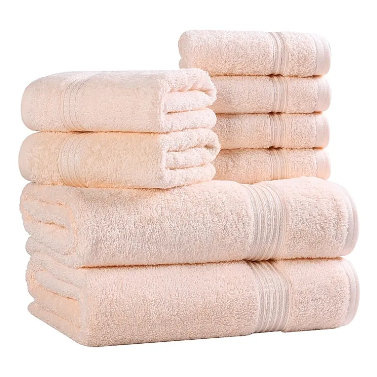 SUPERIOR® Heritage Collection | Luxury Egyptian Cotton 8-pc. Quick Dry Bath Towel Set