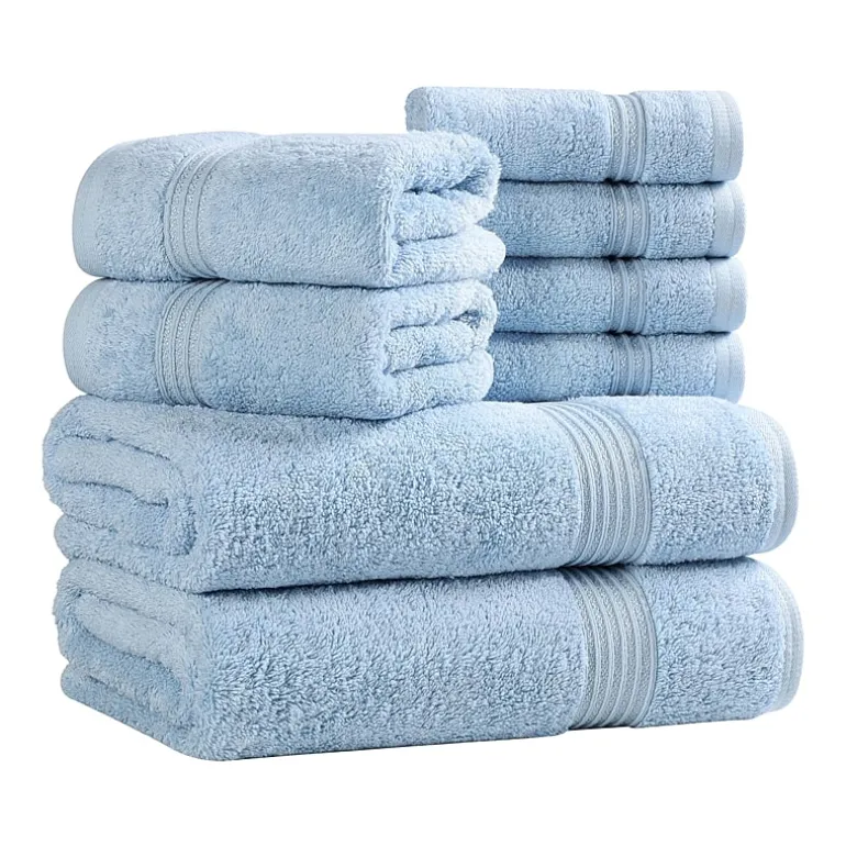 SUPERIOR® Heritage Collection | Luxury Egyptian Cotton 8-pc. Quick Dry Bath Towel Set