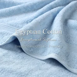 SUPERIOR® Heritage Collection | Luxury Egyptian Cotton 8-pc. Quick Dry Bath Towel Set