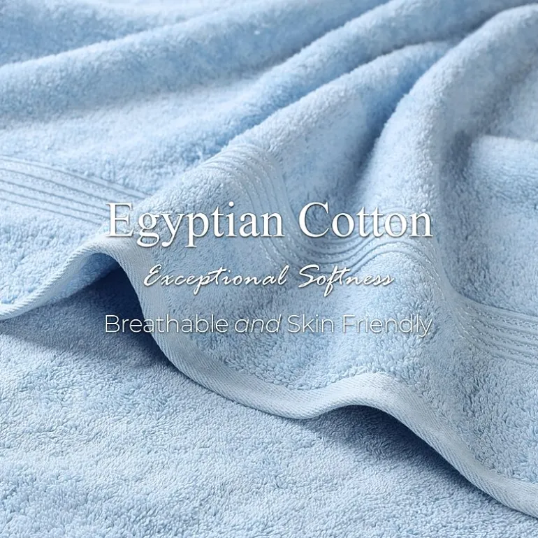 SUPERIOR® Heritage Collection | Luxury Egyptian Cotton 8-pc. Quick Dry Bath Towel Set
