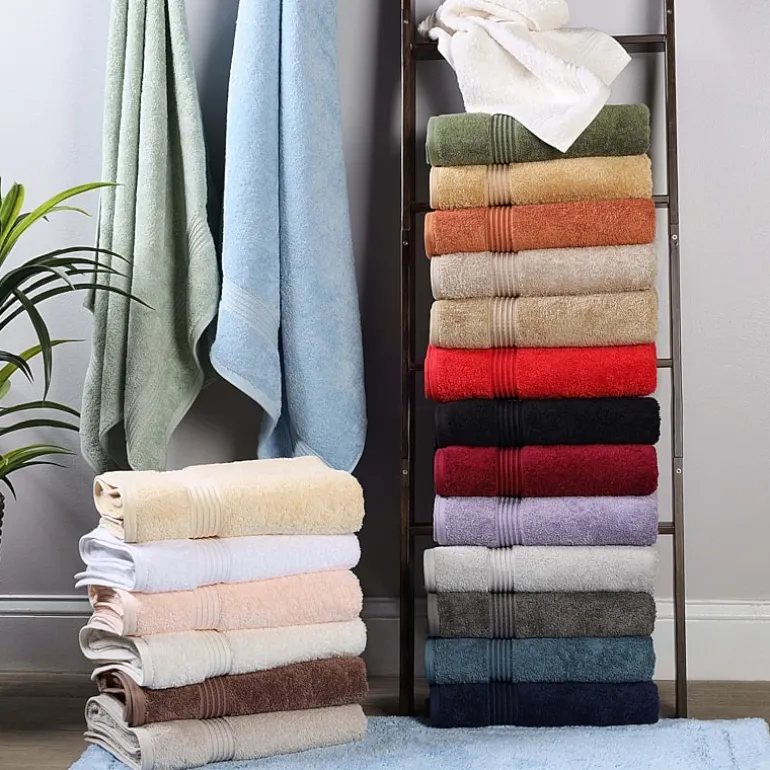 SUPERIOR® Heritage Collection | Luxury Egyptian Cotton 8-pc. Quick Dry Bath Towel Set