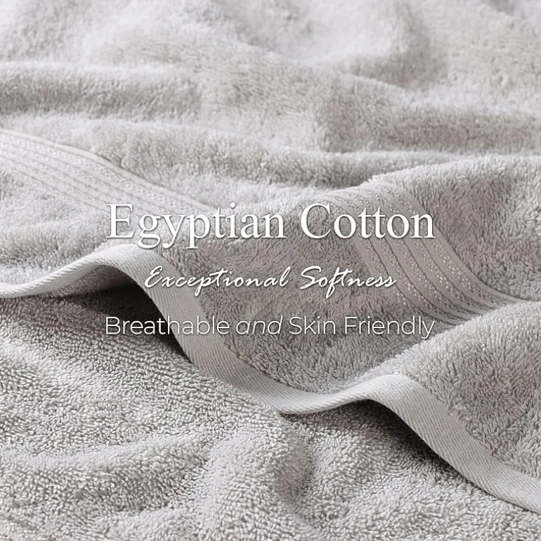 SUPERIOR® Heritage Collection | Luxury Egyptian Cotton 3-pc. Quick Dry Solid Bath Towel Set
