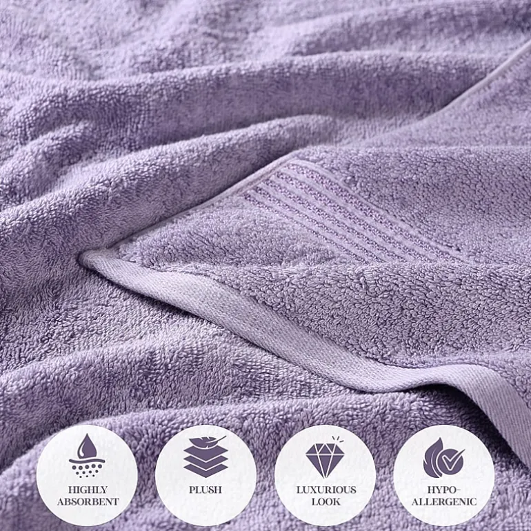 SUPERIOR® Heritage Collection | Luxury Egyptian Cotton 3-pc. Quick Dry Solid Bath Towel Set