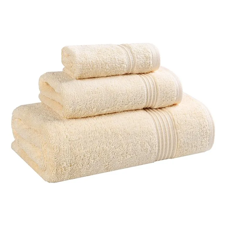 SUPERIOR® Heritage Collection | Luxury Egyptian Cotton 3-pc. Quick Dry Solid Bath Towel Set