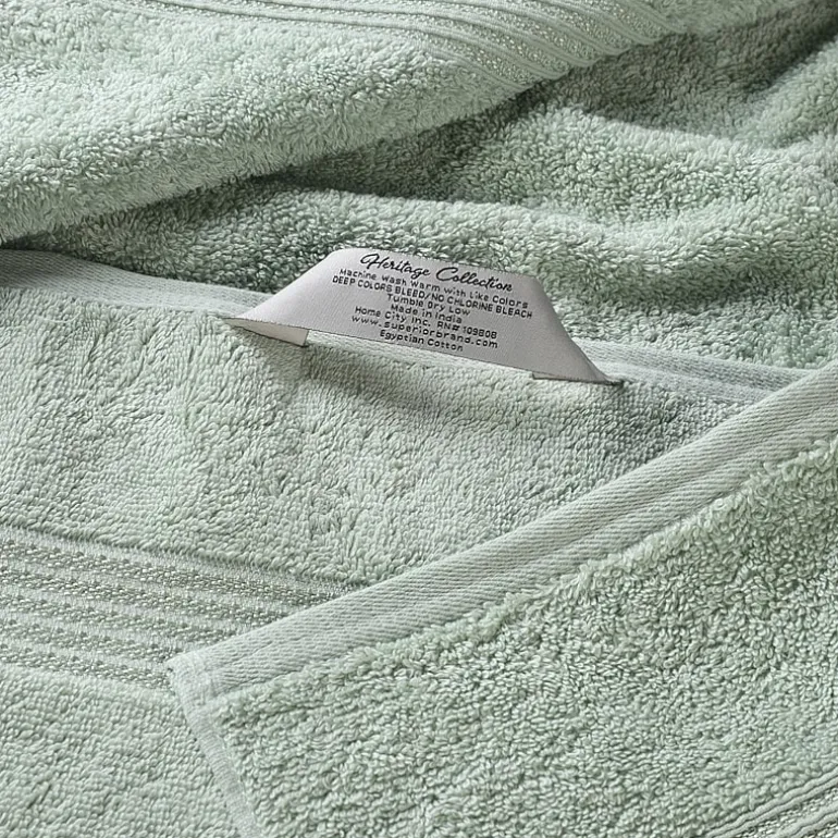 SUPERIOR® Heritage Collection | Luxury Egyptian Cotton 3-pc. Quick Dry Solid Bath Towel Set