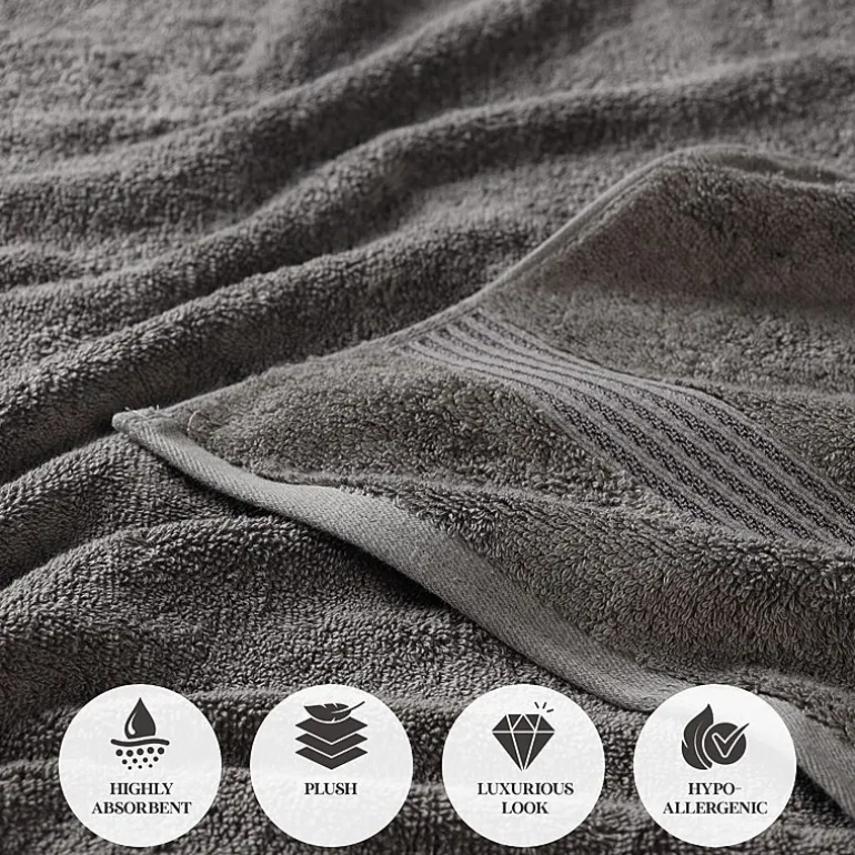 SUPERIOR® Heritage Collection | Luxury Egyptian Cotton 3-pc. Quick Dry Solid Bath Towel Set