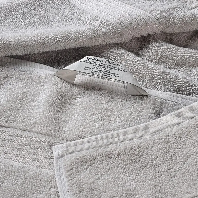SUPERIOR® Heritage Collection | Luxury Egyptian Cotton 3-pc. Quick Dry Solid Bath Towel Set
