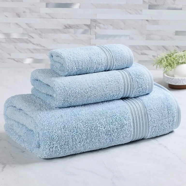 SUPERIOR® Heritage Collection | Luxury Egyptian Cotton 3-pc. Quick Dry Solid Bath Towel Set