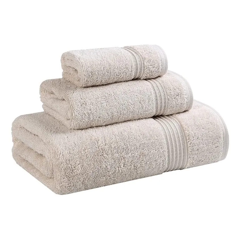 SUPERIOR® Heritage Collection | Luxury Egyptian Cotton 3-pc. Quick Dry Solid Bath Towel Set