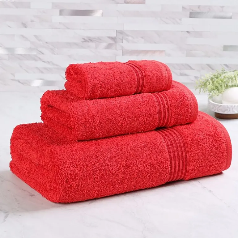 SUPERIOR® Heritage Collection | Luxury Egyptian Cotton 3-pc. Quick Dry Solid Bath Towel Set