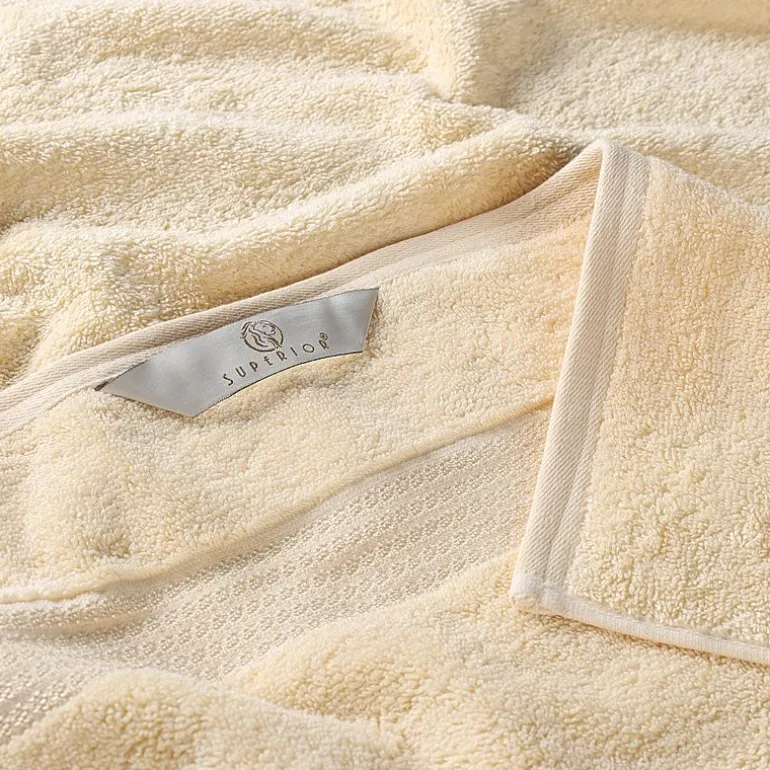SUPERIOR® Heritage Collection | Luxury Egyptian Cotton 3-pc. Quick Dry Solid Bath Towel Set