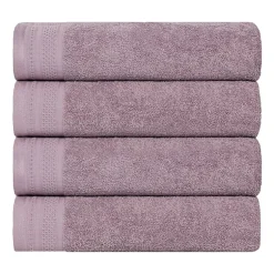 SUPERIOR® Honeycomb Collection | 100% Combed Cotton 4-pc. Quick Dry Bath Towel