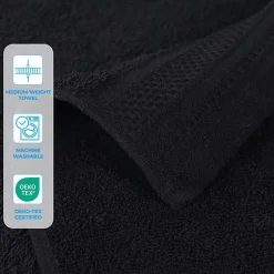 SUPERIOR® Honeycomb Collection | 100% Combed Cotton 3-pc. Quick Dry Bath Towel Set