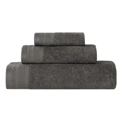 SUPERIOR® Honeycomb Collection | 100% Combed Cotton 3-pc. Quick Dry Bath Towel Set