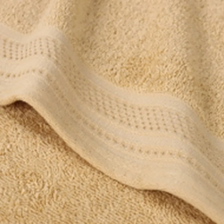 SUPERIOR® Honeycomb Collection | 100% Combed Cotton 3-pc. Quick Dry Bath Towel Set