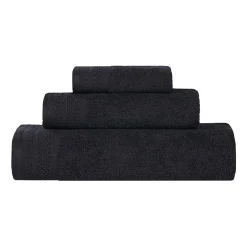 SUPERIOR® Honeycomb Collection | 100% Combed Cotton 3-pc. Quick Dry Bath Towel Set