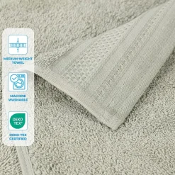 SUPERIOR® Honeycomb Collection | 100% Combed Cotton 3-pc. Quick Dry Bath Towel Set