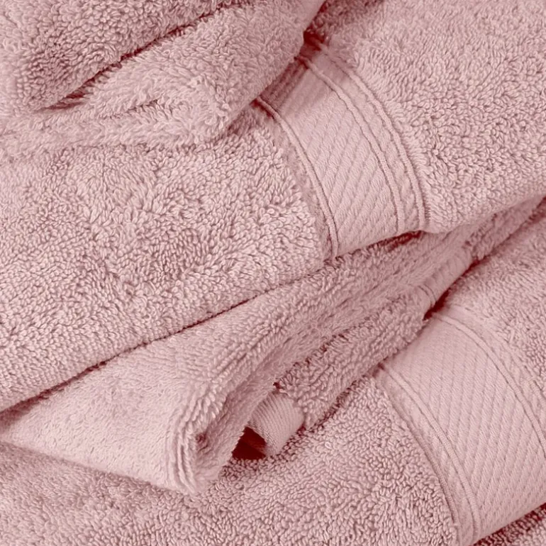 SUPERIOR® Madeline Collection | Plush Egyptian Cotton 6-pc. Quick Dry Solid Bath Towel Set