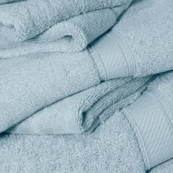 SUPERIOR® Madeline Collection | Plush Egyptian Cotton 6-pc. Quick Dry Solid Bath Towel Set