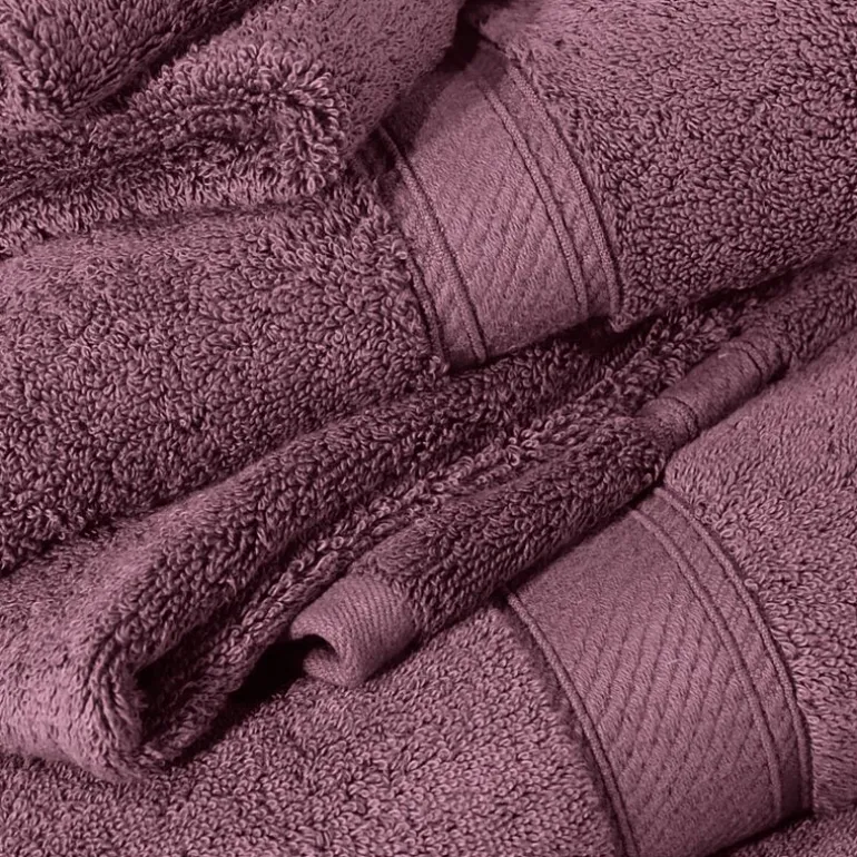 SUPERIOR® Madeline Collection | Plush Egyptian Cotton 6-pc. Quick Dry Solid Bath Towel Set