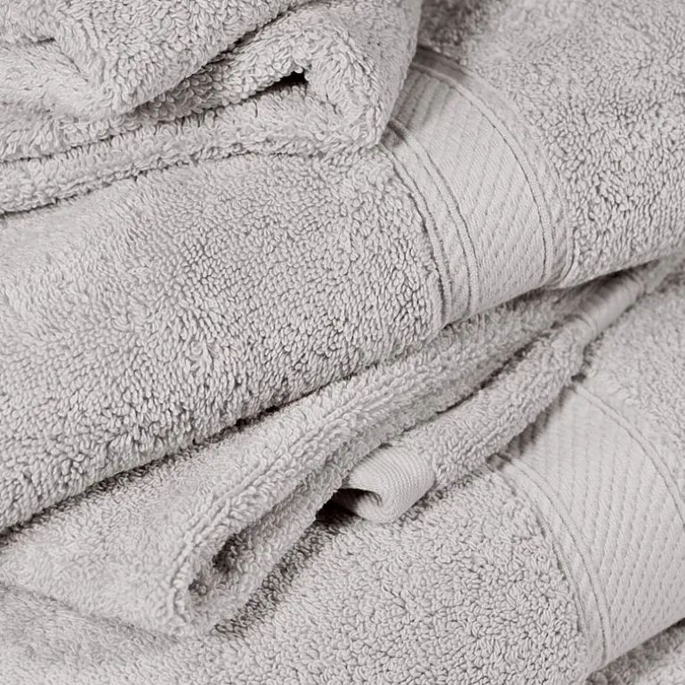 SUPERIOR® Madeline Collection | Plush Egyptian Cotton 6-pc. Quick Dry Solid Bath Towel Set