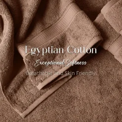 SUPERIOR® Madeline Collection | Plush Egyptian Cotton 6-pc. Quick Dry Solid Bath Towel Set
