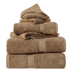 SUPERIOR® Madeline Collection | Plush Egyptian Cotton 6-pc. Quick Dry Solid Bath Towel Set