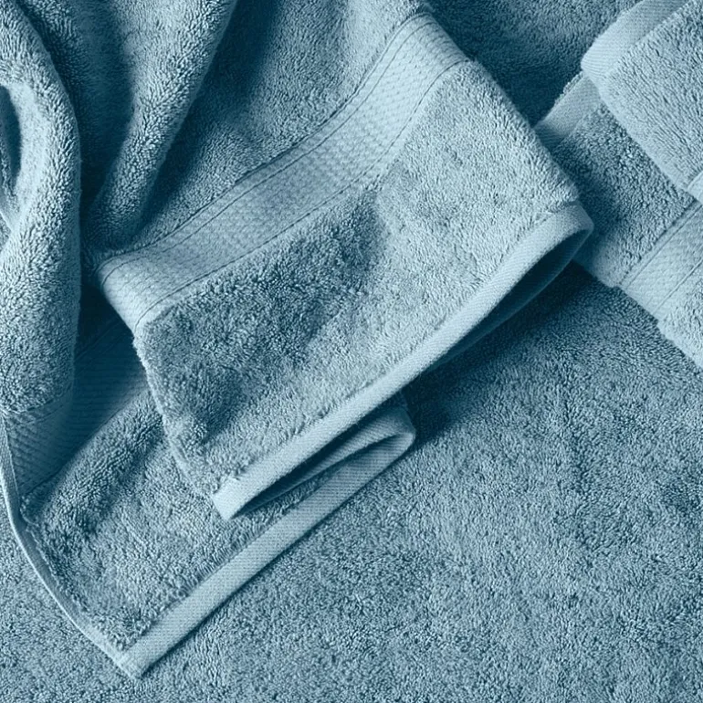 SUPERIOR® Madeline Collection | Plush Egyptian Cotton 6-pc. Quick Dry Solid Bath Towel Set