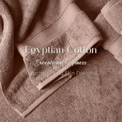SUPERIOR® Madeline Collection | Plush Egyptian Cotton 6-pc. Quick Dry Solid Bath Towel Set