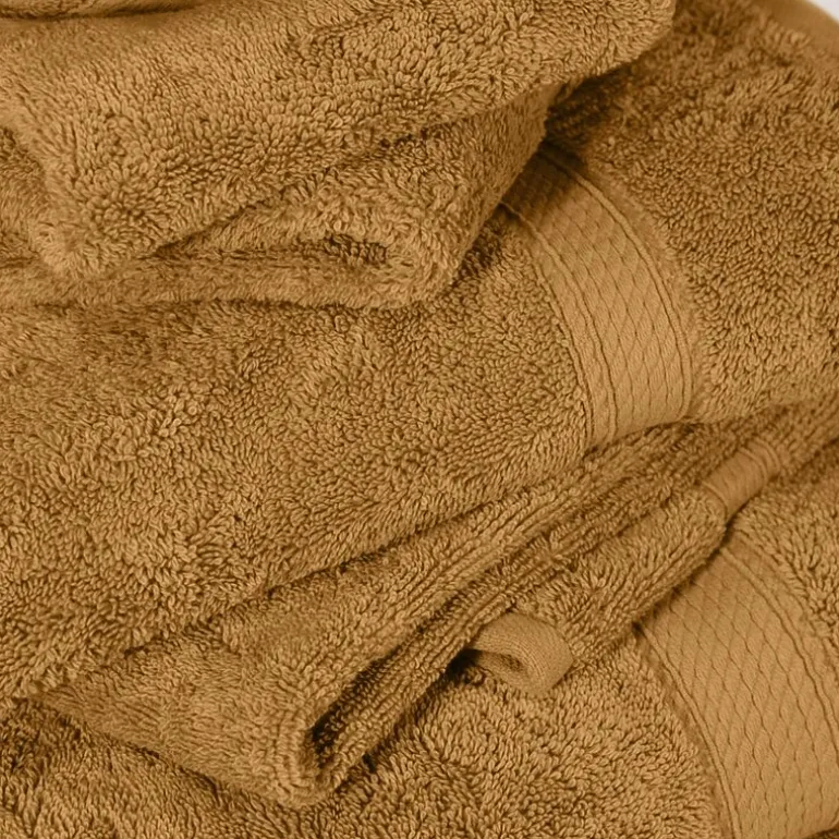 SUPERIOR® Madeline Collection | Plush Egyptian Cotton 6-pc. Quick Dry Solid Bath Towel Set