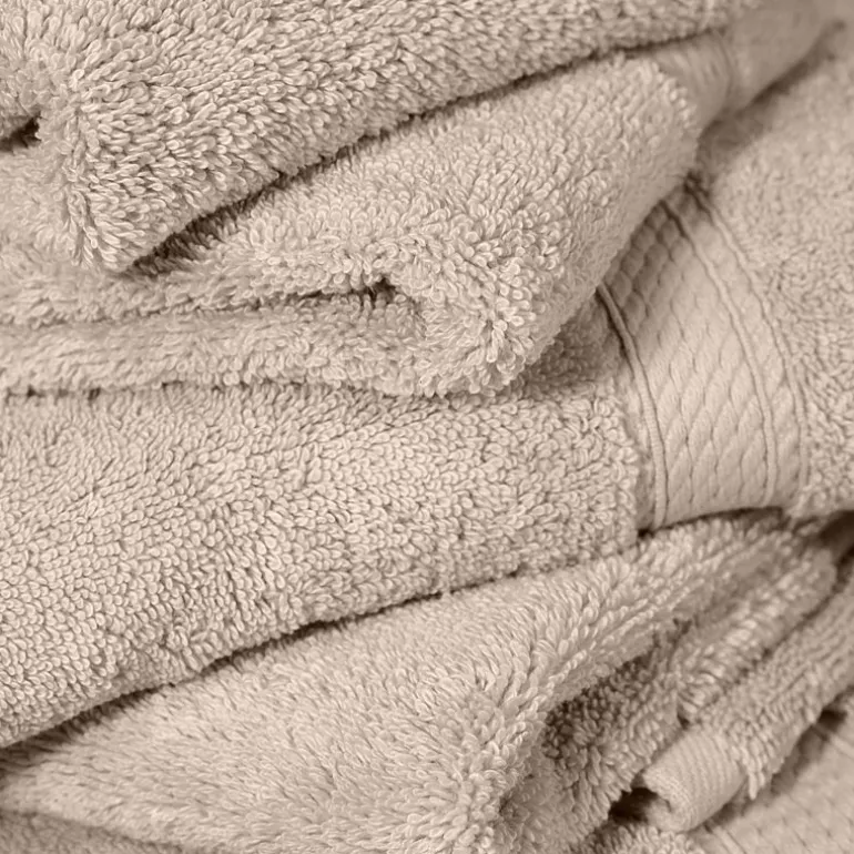 SUPERIOR® Madeline Collection | Plush Egyptian Cotton 6-pc. Quick Dry Solid Bath Towel Set