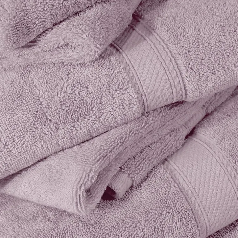 SUPERIOR® Madeline Collection | Plush Egyptian Cotton 6-pc. Quick Dry Solid Bath Towel Set