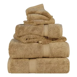 SUPERIOR® Madeline Collection | Plush Egyptian Cotton 6-pc. Quick Dry Solid Bath Towel Set
