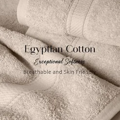 SUPERIOR® Madeline Collection | Plush Egyptian Cotton 6-pc. Quick Dry Solid Bath Towel Set