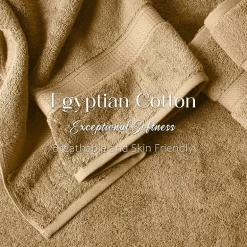 SUPERIOR® Madeline Collection | Plush Egyptian Cotton 6-pc. Quick Dry Solid Bath Towel Set