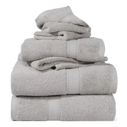 SUPERIOR® Madeline Collection | Plush Egyptian Cotton 6-pc. Quick Dry Solid Bath Towel Set