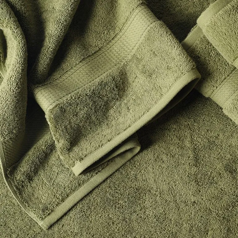 SUPERIOR® Madeline Collection | Plush Egyptian Cotton 6-pc. Quick Dry Solid Bath Towel Set