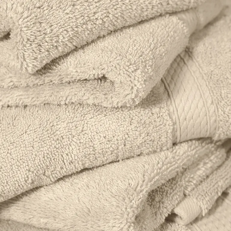 SUPERIOR® Madeline Collection | Plush Egyptian Cotton 6-pc. Quick Dry Solid Bath Towel Set